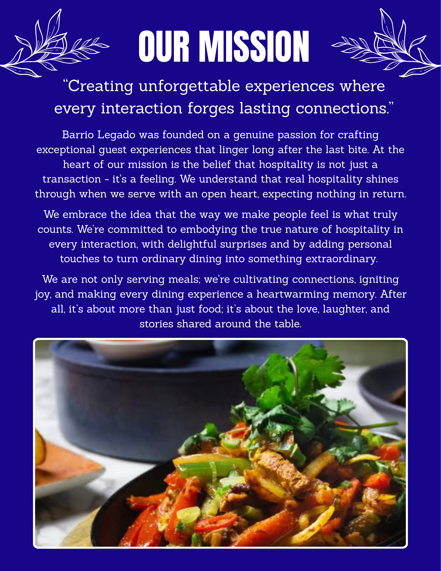 Our Mission Statement